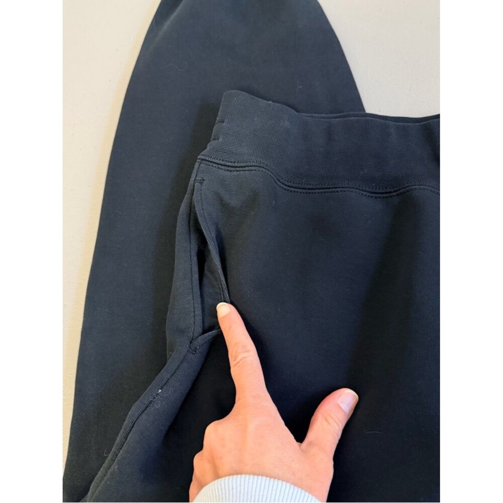 Polo Ralph Lauren Mens Black Jogger Sweatpants Size Large Black Red White Logo - Picture 8 of 9